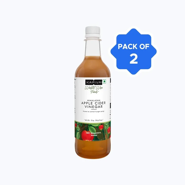 Kapiva Himalayan Apple Cider Apple Cider Vinegar - Pack of 2
