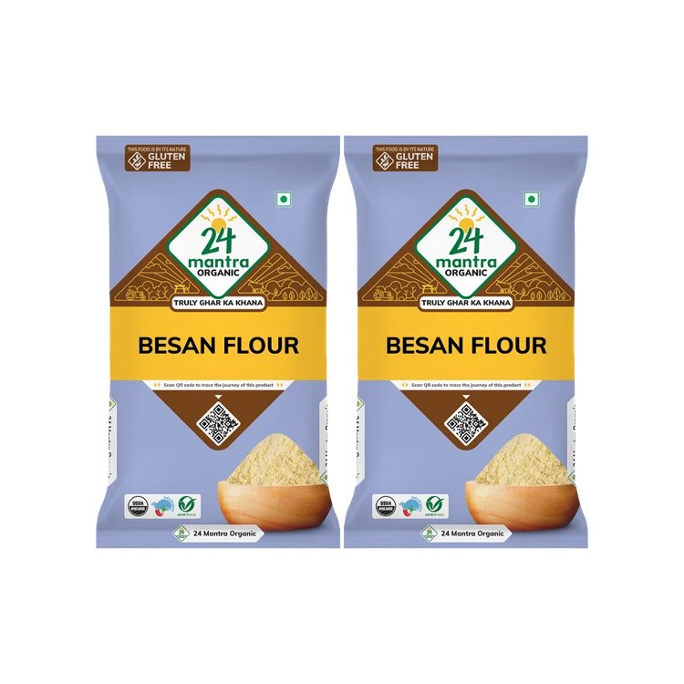 24 Mantra Organic Besan - Pack of 2