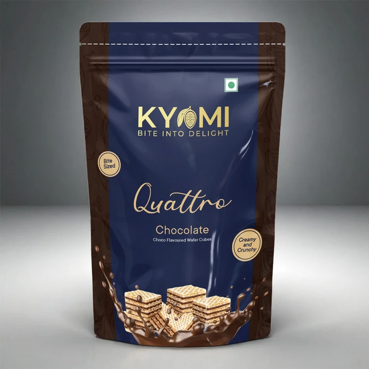Kyomi Quattro Chocolate Wafer Cube