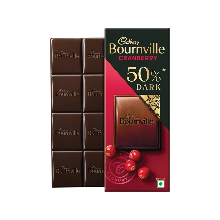 Cadbury Bournville Cranberry Dark Chocolate Bar