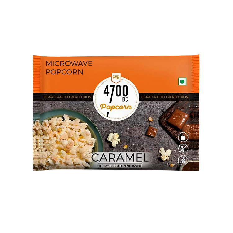 4700BC Caramel Microwave Popcorn with Seasoning