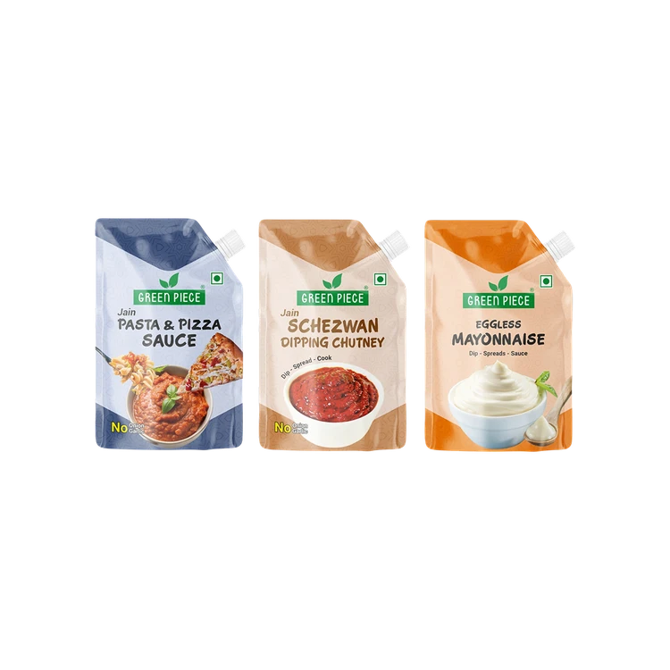 GREEN PIECE Jain Assorted Sauces