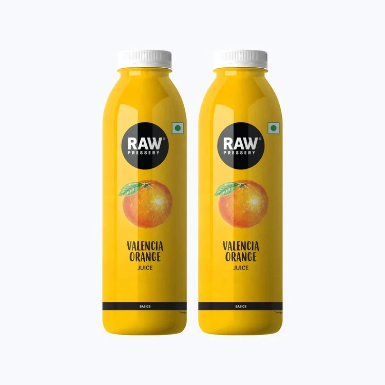 Raw Pressery Valencia Orange Juice - Pack of 2