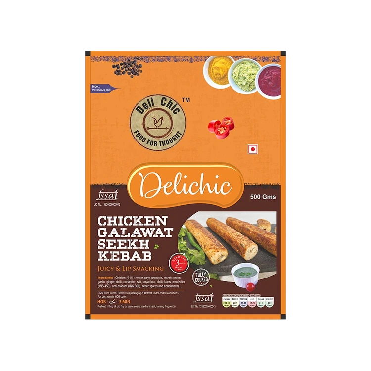 Delichic Galawat Chicken Seekh Kebab