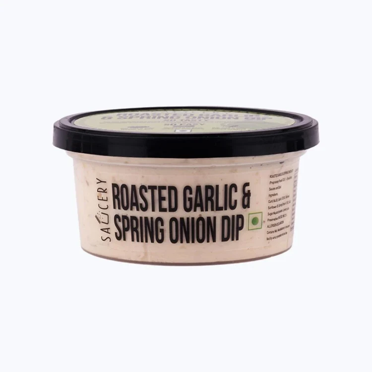 Saucery Roasted Garlic & Spring Onion Dip