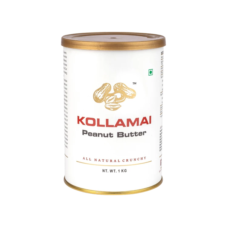 Kollamai Natural Crunchy Peanut Butter