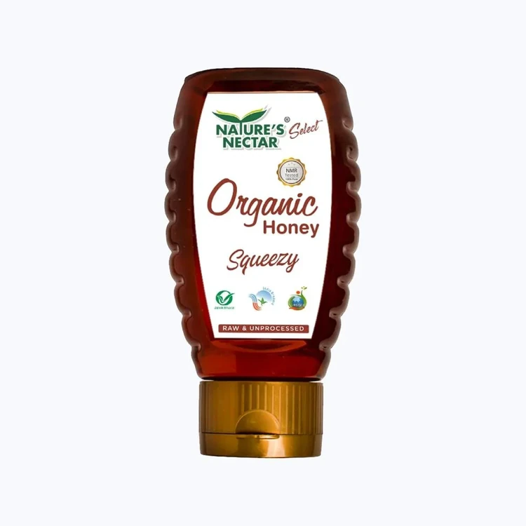 Nature's Nectar Squeezy Organic Honey