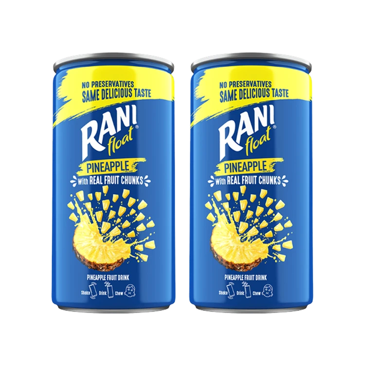 Rani Float Pineapple Fruit Juice - Pack of 2