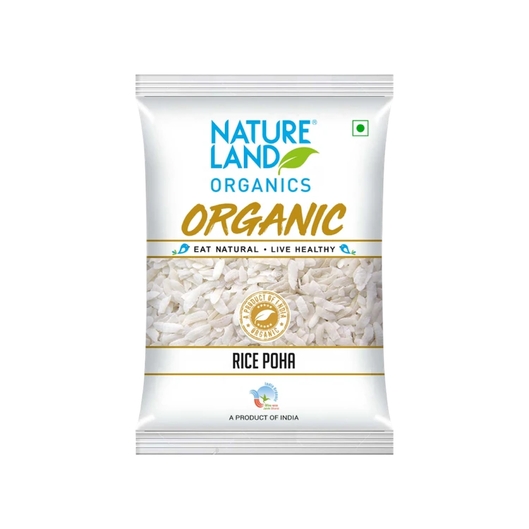 Natureland Rice Organic White Poha