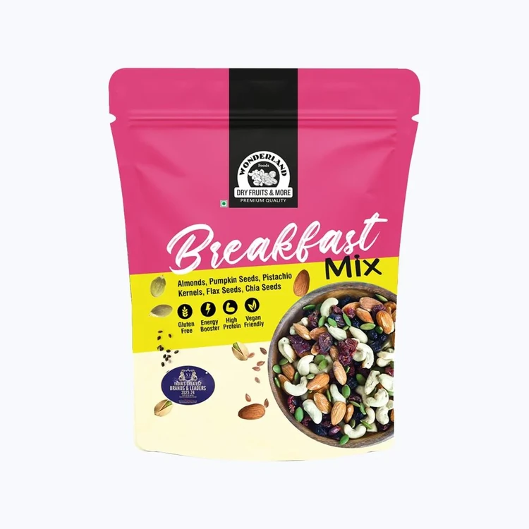 Wonderland Foods Breakfast Mix - Nuts & Seed Mix