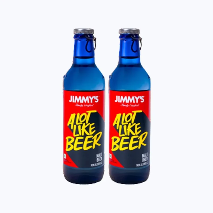 Jimmy's Malt Non-Alcoholic Beer - Pack of 2