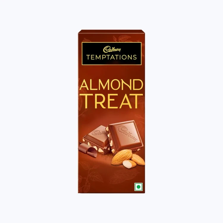 Cadbury Temptations Almond Treat Premium Milk Chocolate Bar