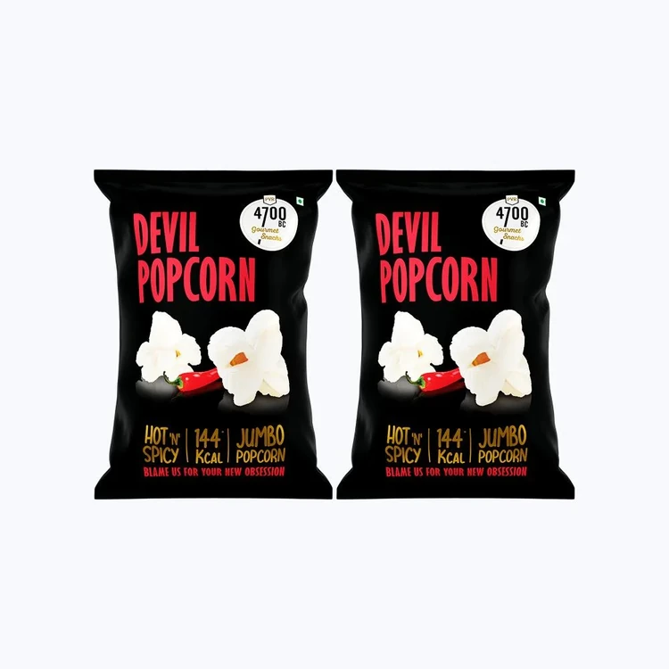 4700BC Devil Popcorn - Hot N Spicy - Pack of 2