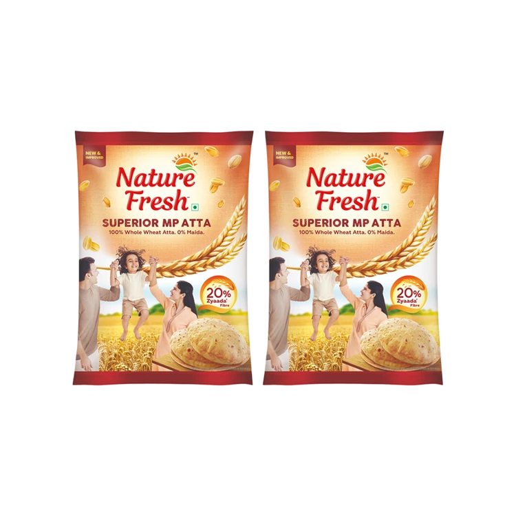 Nature Fresh Superior MP Atta - Pack of 2