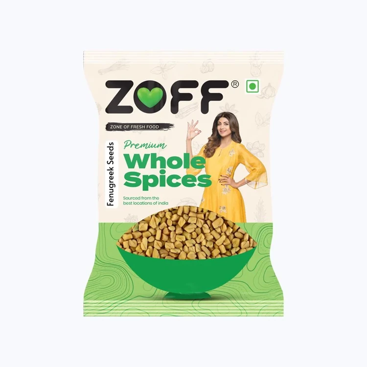 Zoff Premium Methi Seeds (Menthe Kalu)