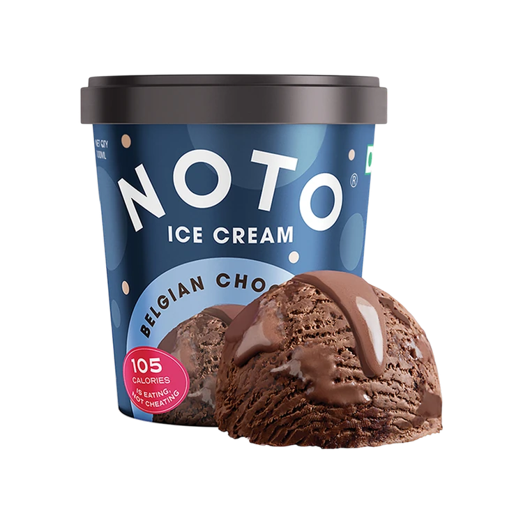 Noto Belgian Chocolate Ice Cream Cup