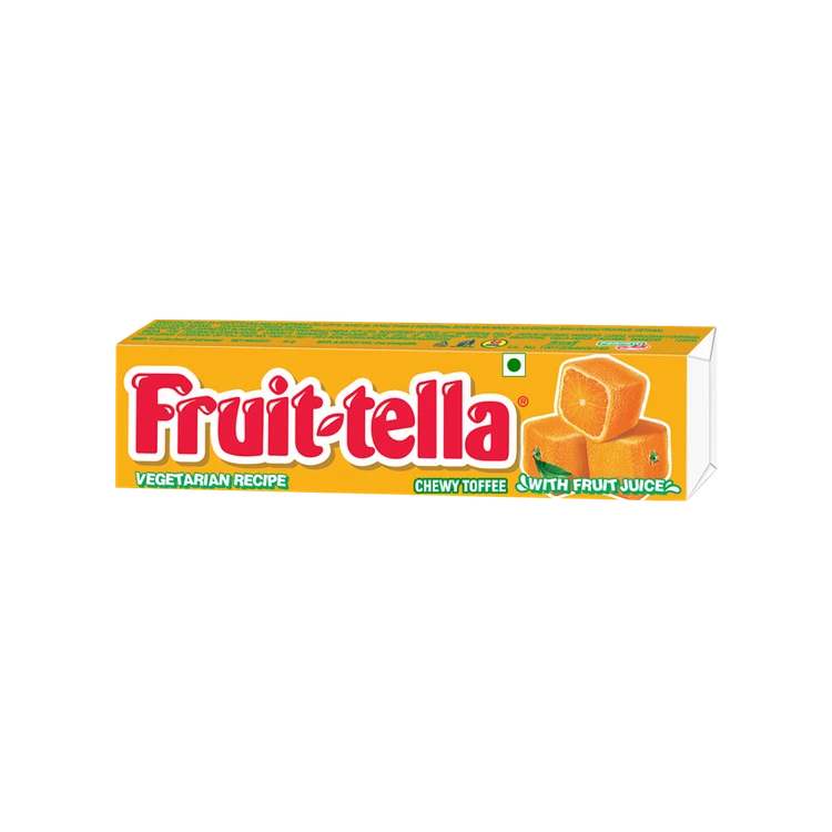 Fruittella Orange Flavour Chewy Toffee