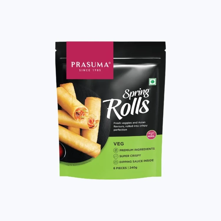 Prasuma Vegetable Spring Roll (Frozen)