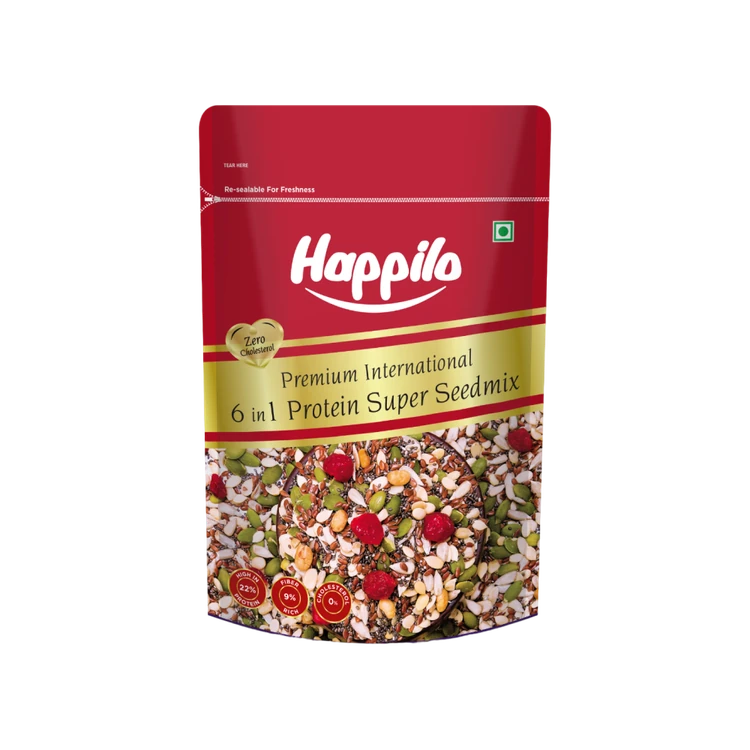 Happilo 6 in 1 Super Seeds & Mix Nuts