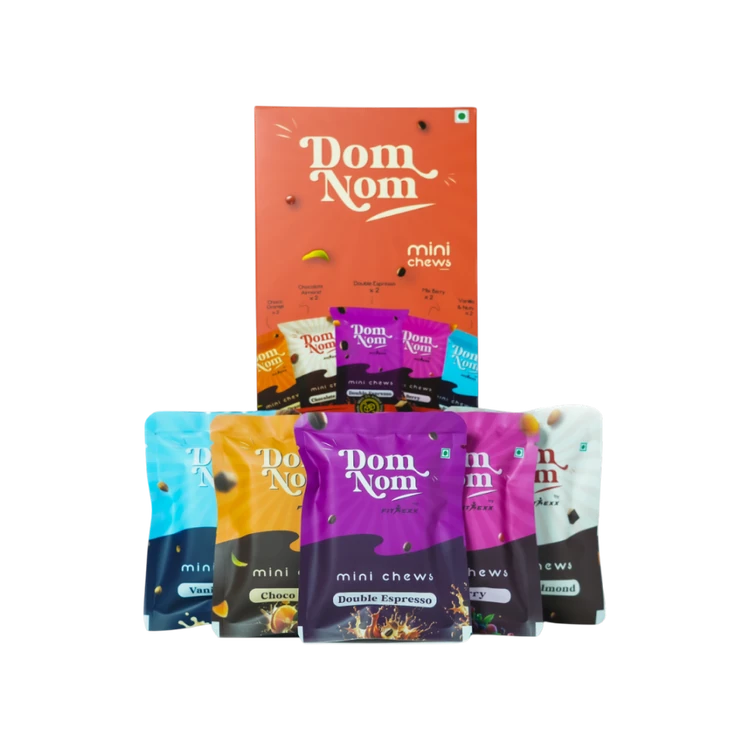 Domnom Mini Chews Protein Bar Pack