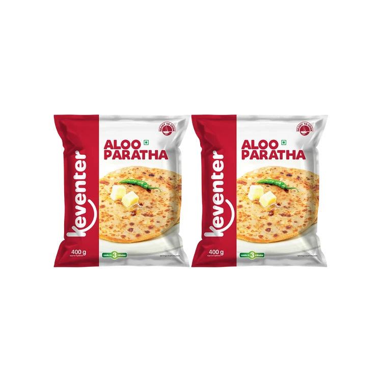 Keventer Aloo Paratha (Frozen) - Pack of 2