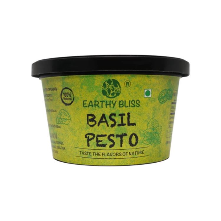 Earthy Bliss Basil Pesto