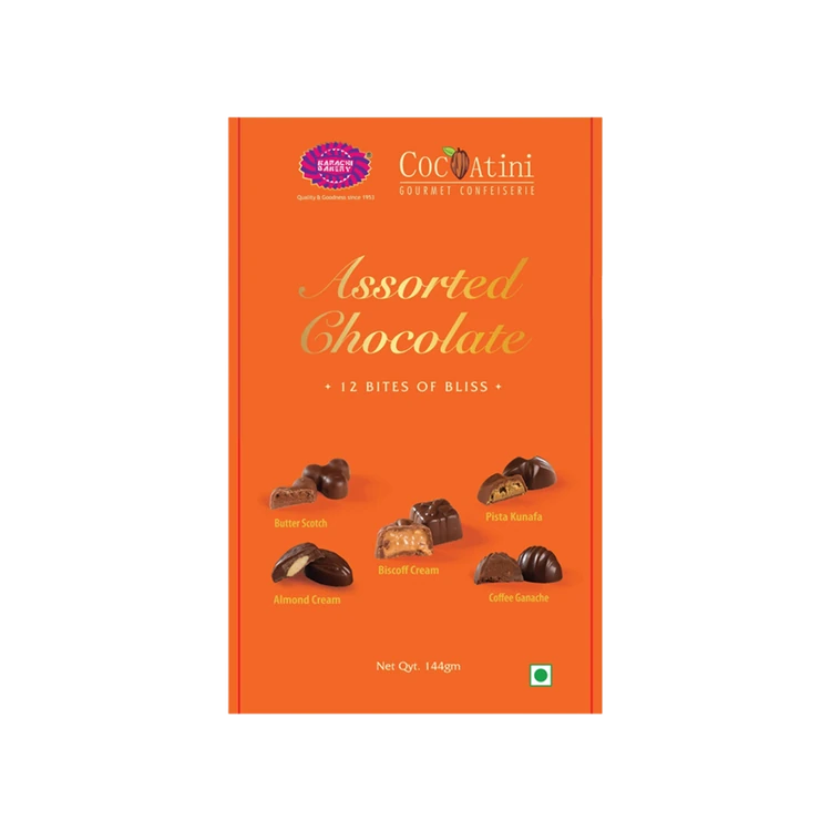 Karachi Bakery Assorted 12 Bites of Bliss Chocolate Gift Pack