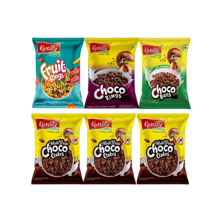 Kwality Multigrain Chocos & Cereal Combo Pack