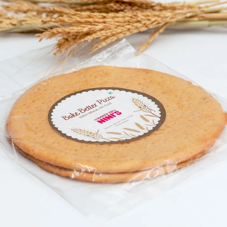 Baked By Nini's Whole Wheat Thin Crust 7" Pizza Base