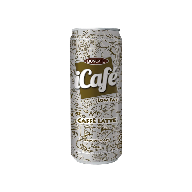 iCafe Caffe' Latte Cold Coffee (Premium Roast)
