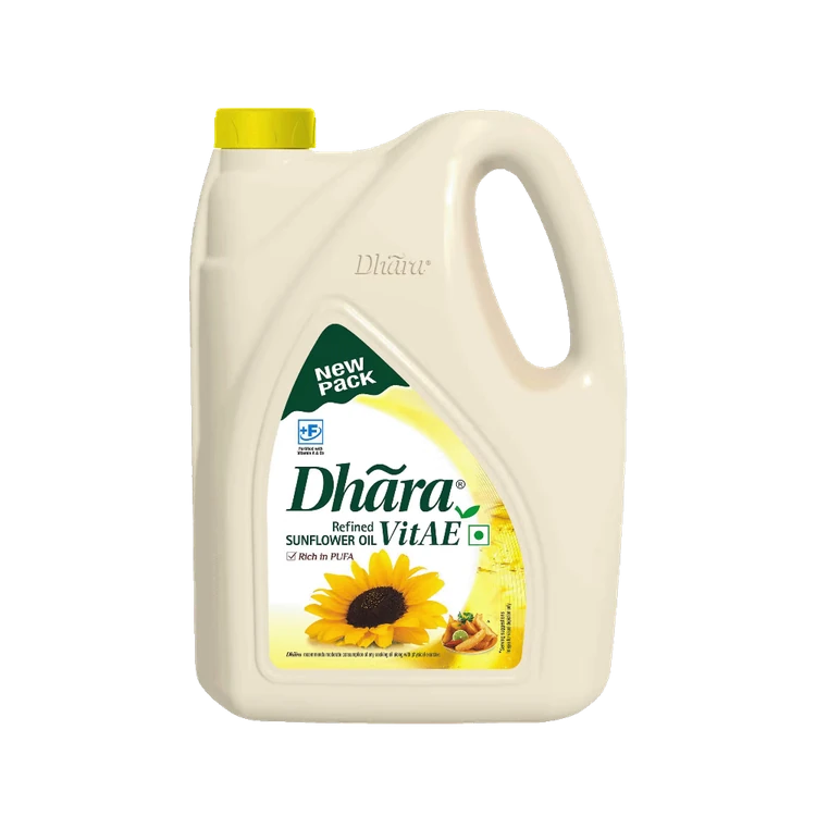 Dhara Health Refined Sunflower Oil (Suryakanthi Enne)