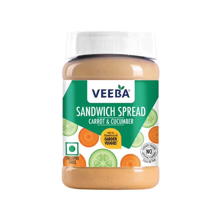 Veeba Carrot & Cucumber Sandwich Spread