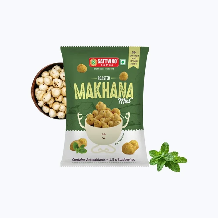 Sattviko Mint Roasted Flavoured Makhana