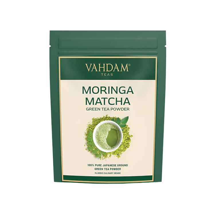 Vahdam Moringa Matcha Green Tea