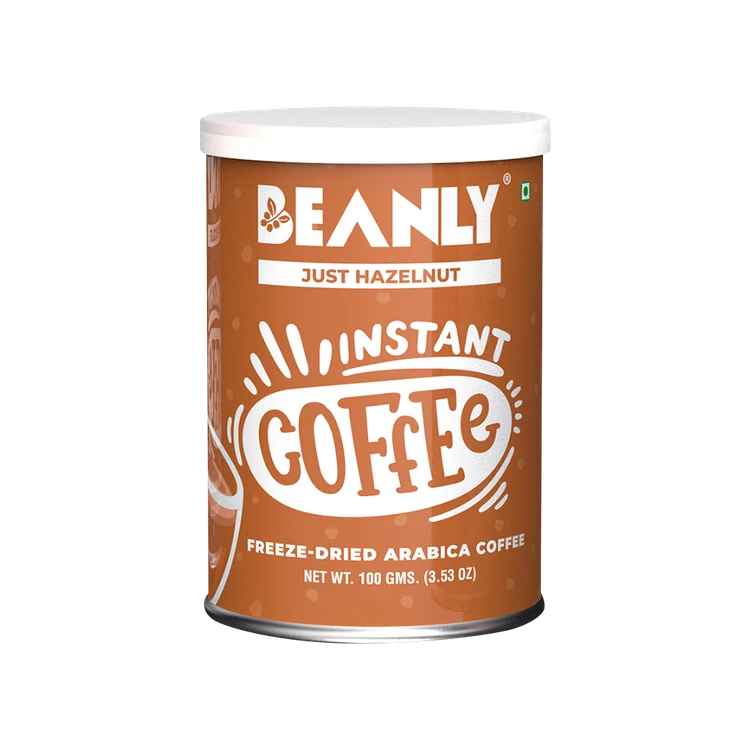 Beanly Just Hazelnut Instant Coffee