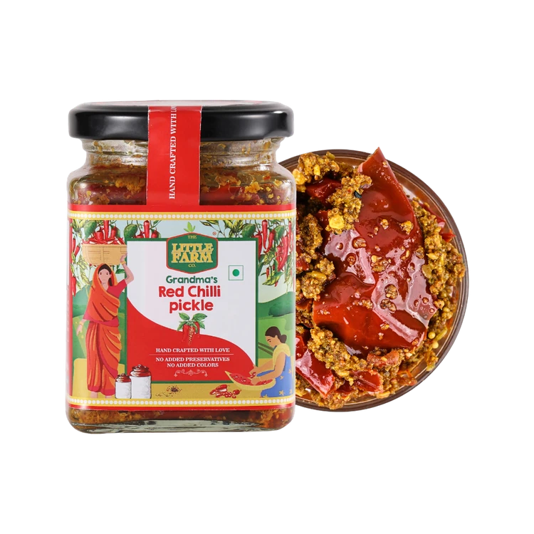 The Little Farm Co. Red Chilli Pickle