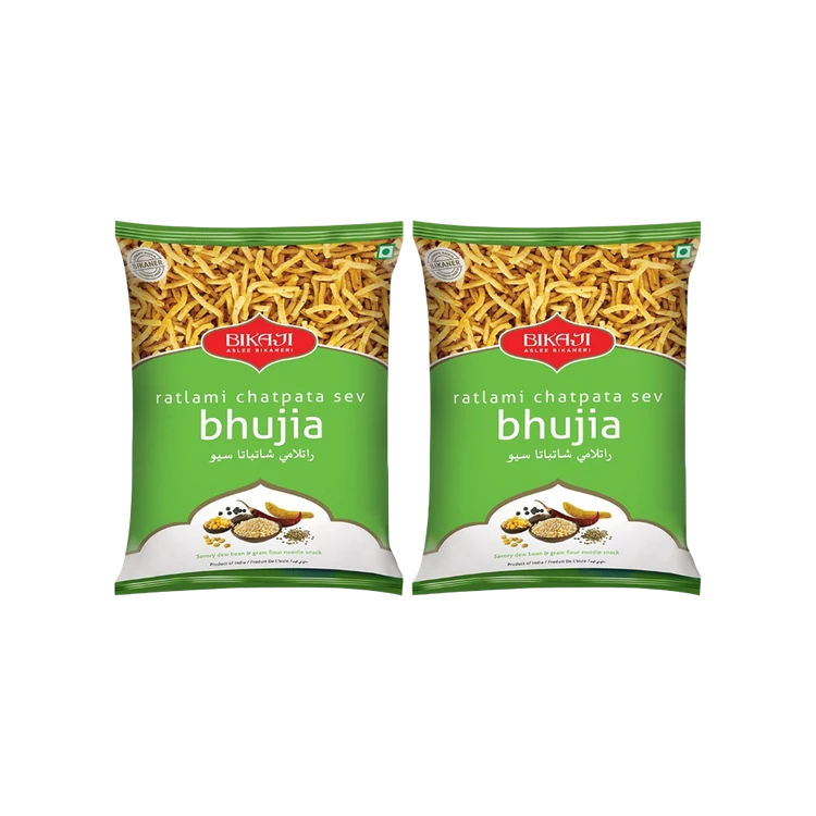 Bikaji Ratlami Chatpata Sev Bhujia - Pack of 2