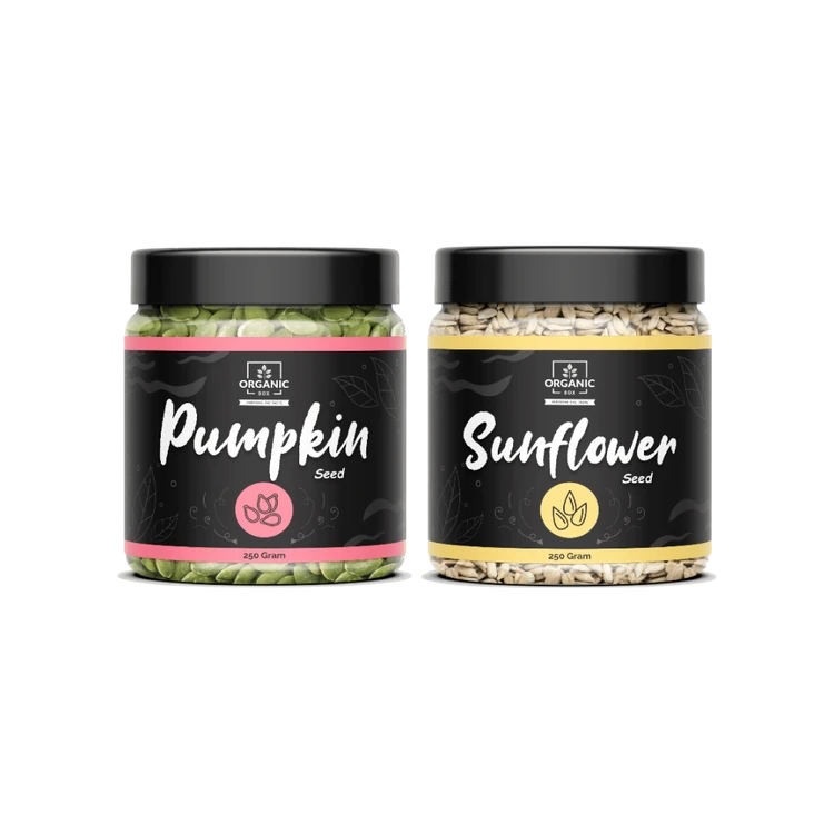 Organic Box Pumpkin & Sunflower Seeds Combo