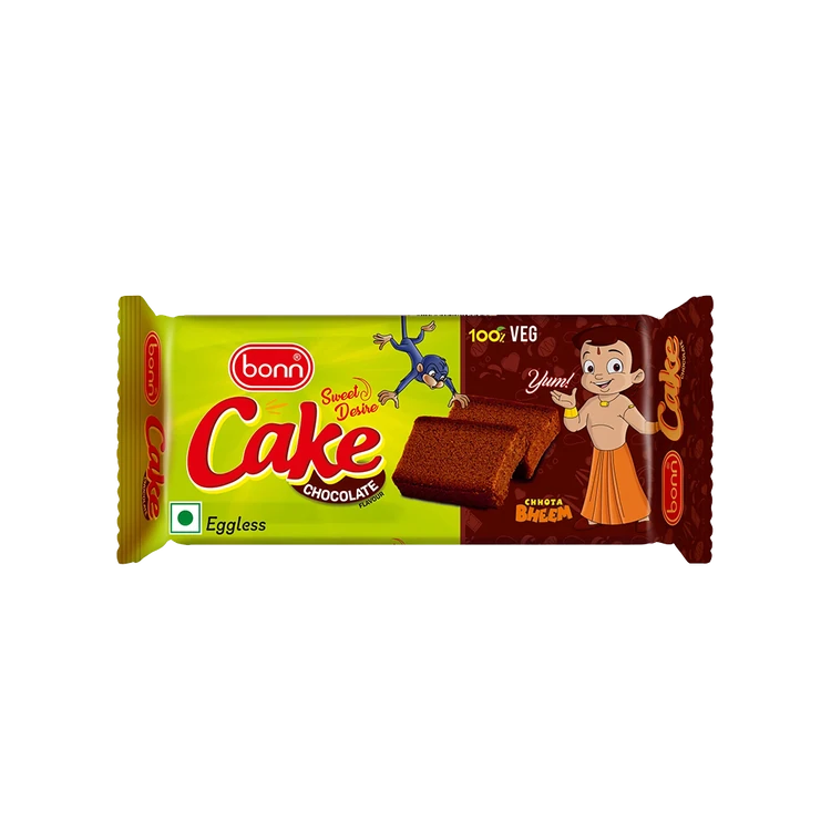 Bonn Eggless Chocolate Slice Cake