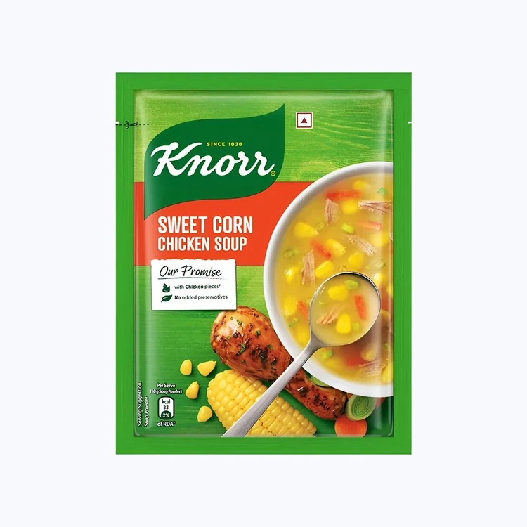 Knorr Sweet Corn Chicken Soup with No Added Preservatives