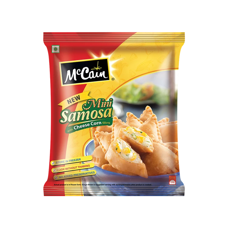 McCain Cheese Corn Mini Samosa (Frozen)