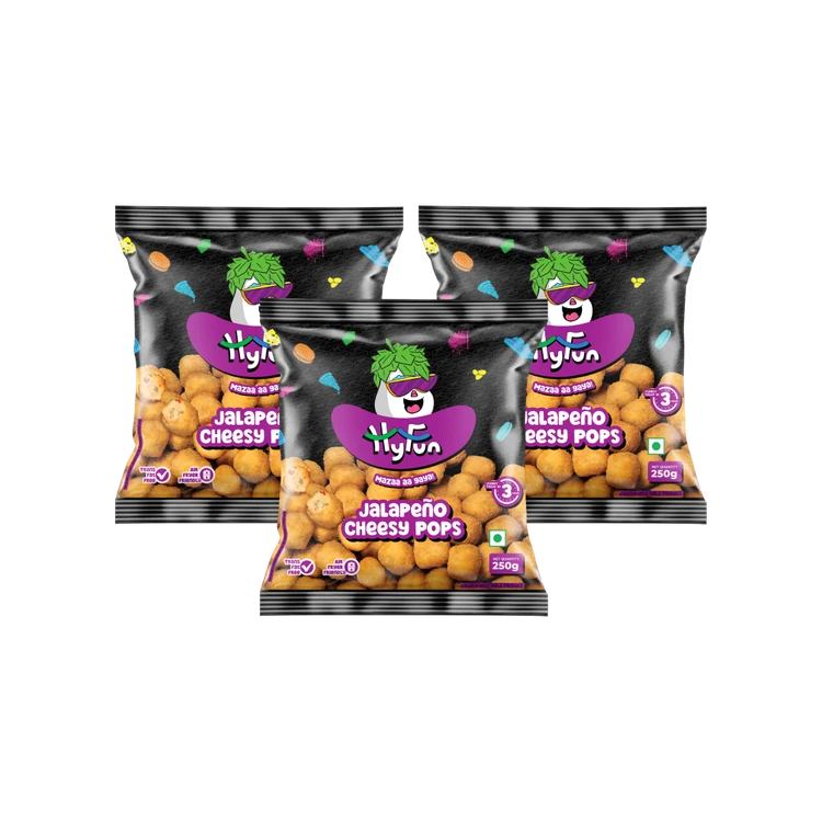 HyFun Potato Jalapeno Cheese Nuggets (Frozen) - Pack of 3