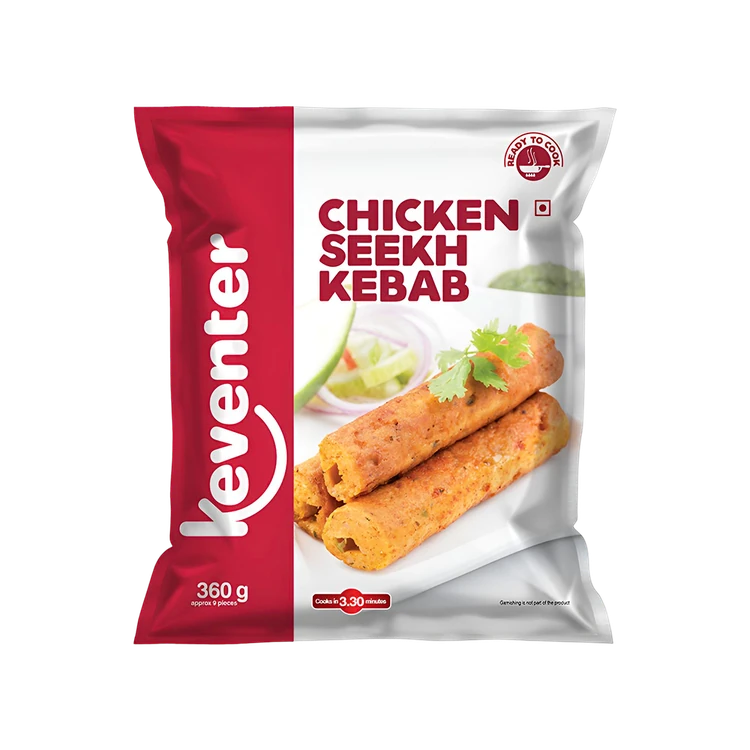 Keventer Chicken Seekh Kebab (Frozen)
