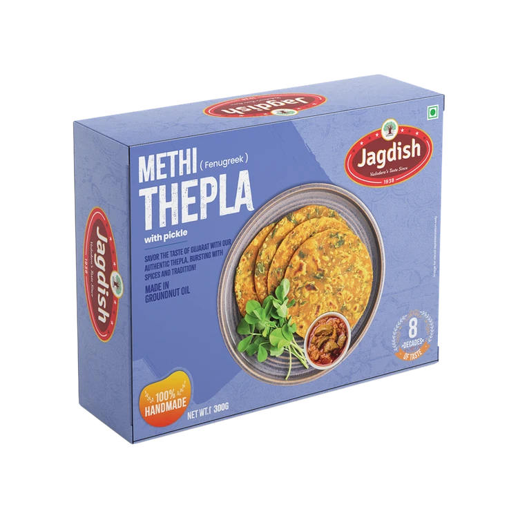 Jagdish Ready to Eat Methi Thepla