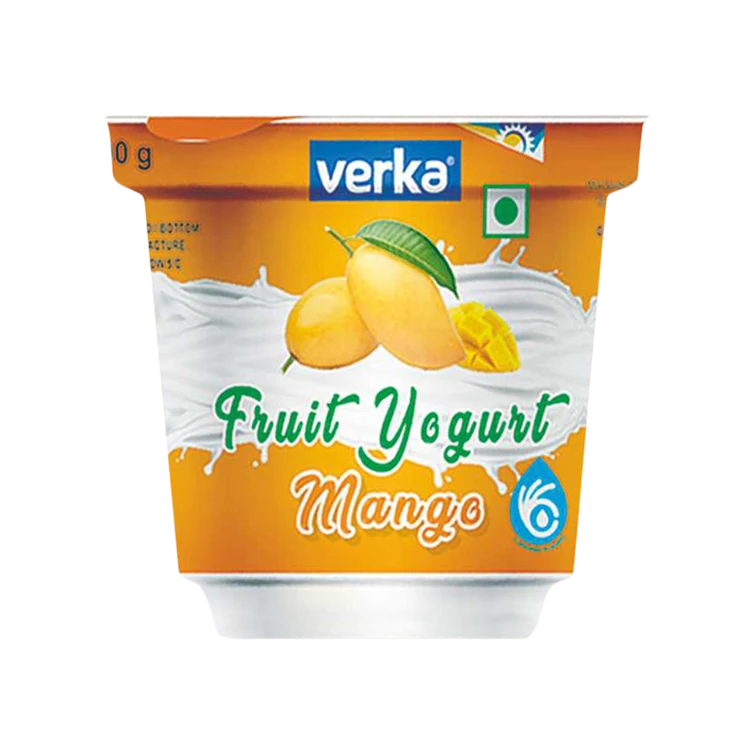 Verka Mango Flavoured Yogurt