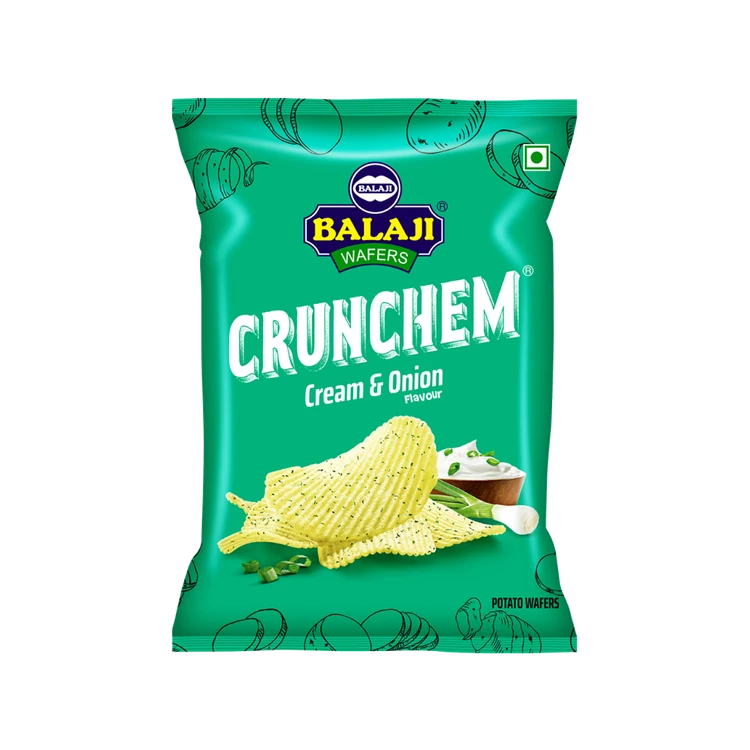 Balaji Cream & Onion Potato Chips