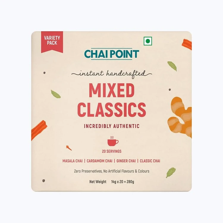 Chai Point Mixed Classics Instant Tea Premix