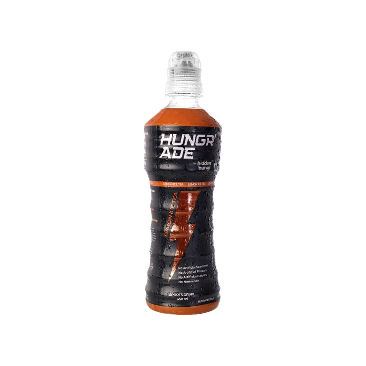 Hidden Hungr Lemon Ice Tea Energy Drink