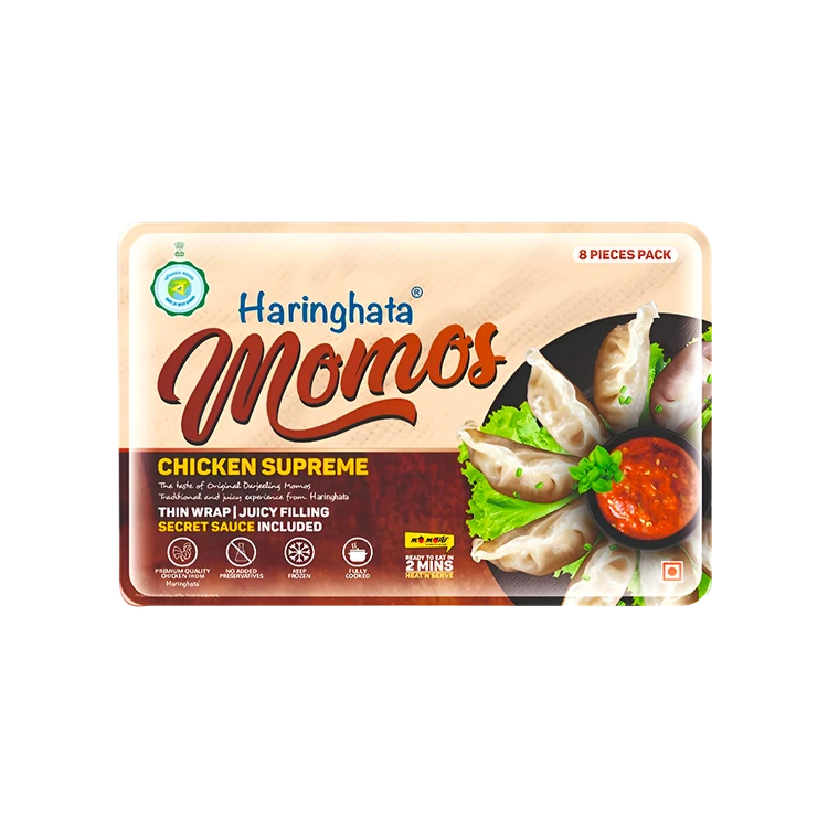Haringhata Chicken Momos (Frozen)