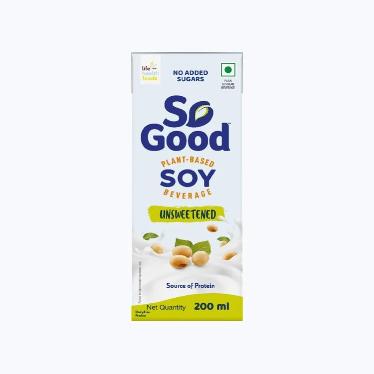 So Good Natural Unsweetened Soy Beverage